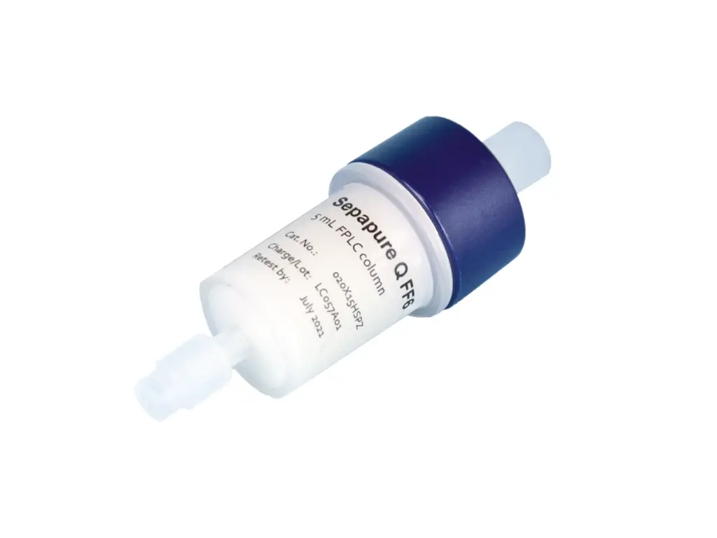 Sepapure DEAE FF6 5 ml Prepacked 5 ml weak anion exchange 100 µm, 3 bar